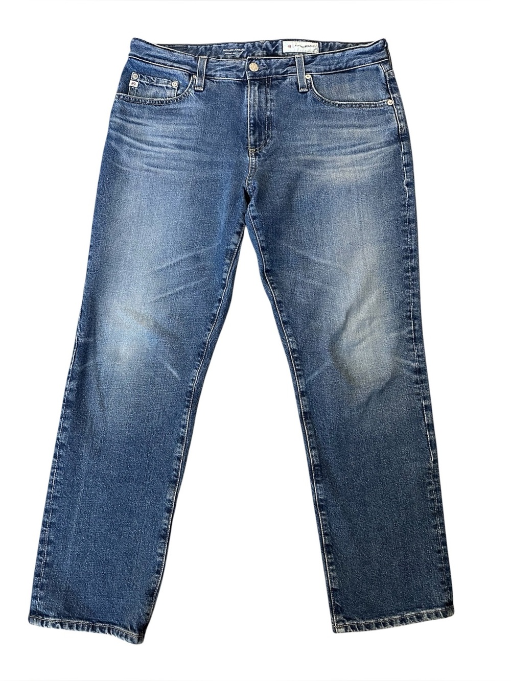 AG Adriano Goldschmied Anthropologie Nolan Ankle Jeans 30R Relaxed Slim